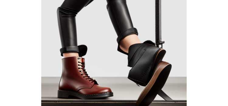 1460 Smooth Leather Platform Boots